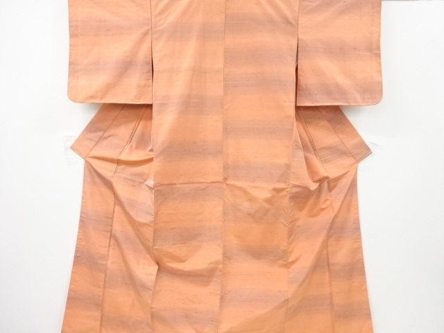 JAPANESE KIMONO / FUSHI TSUMUGI / WOVEN STRIPE